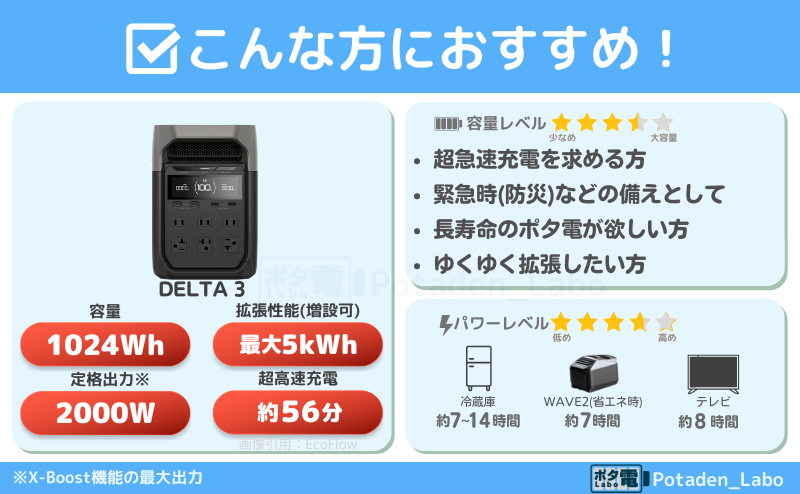 DELTA 3こんな方におすすめ (1)